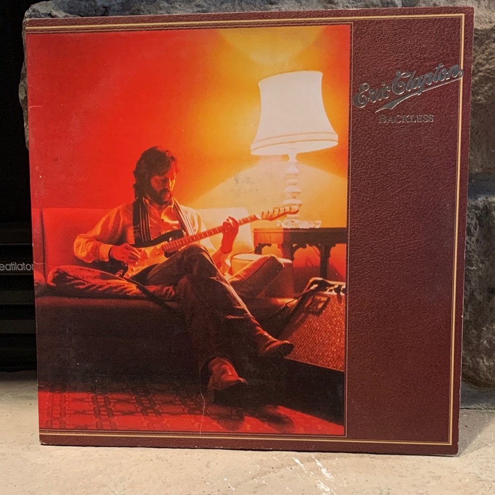 Backless Vinyl Record - Eric Clapton